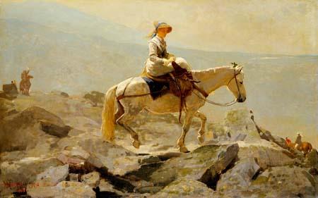 Winslow Homer The Bridle Path Spain oil painting art